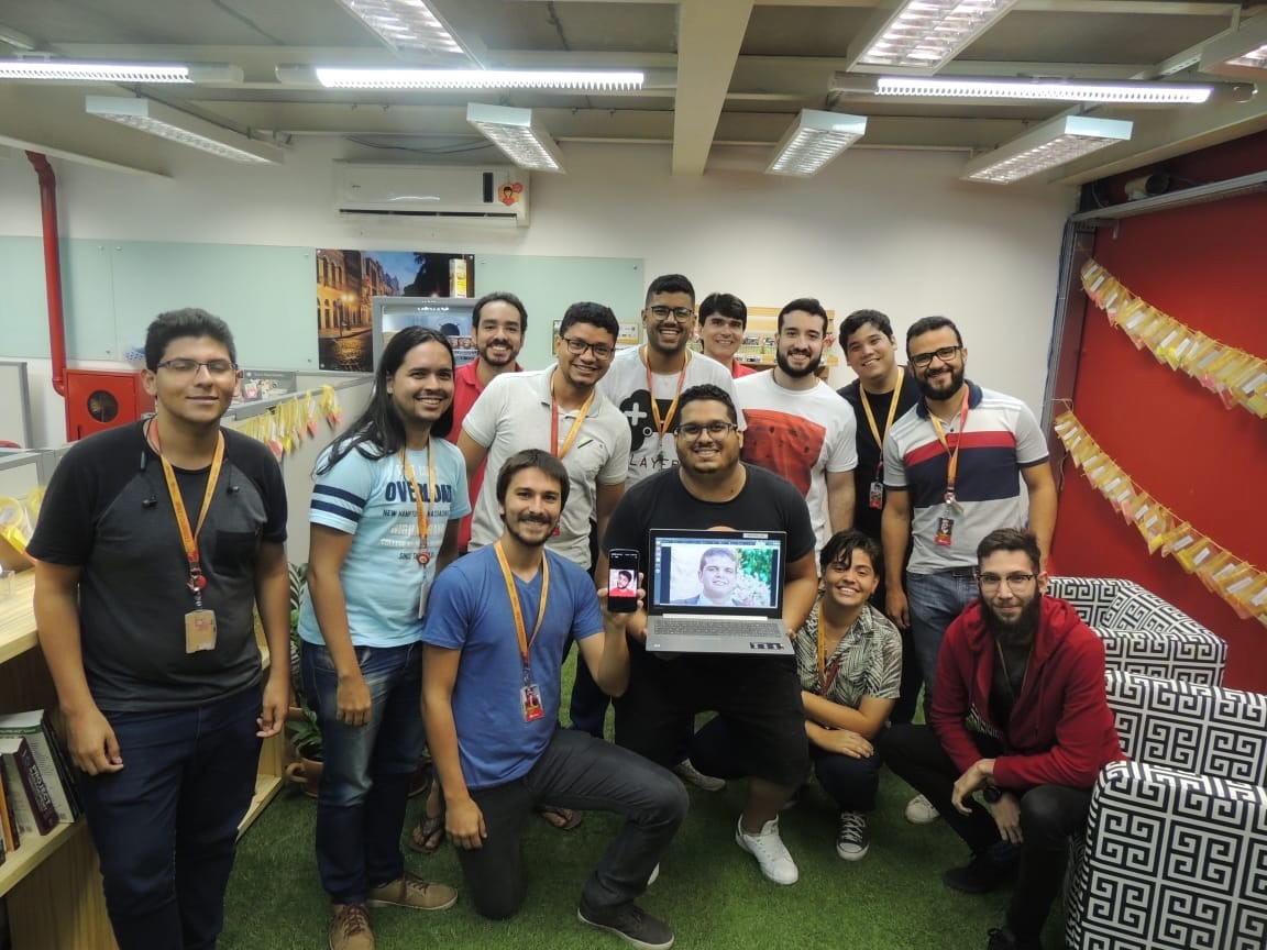 Confraternização da equipe
