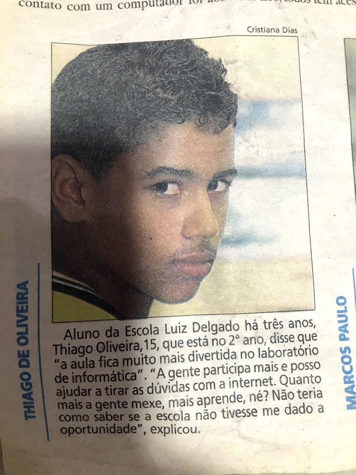 Recorte de jornal
